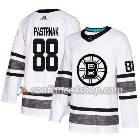Adidas Maillot de Hockey Boston Bruins David Pastrnak 88 2019 All-Star Blanc Authentic - Homme